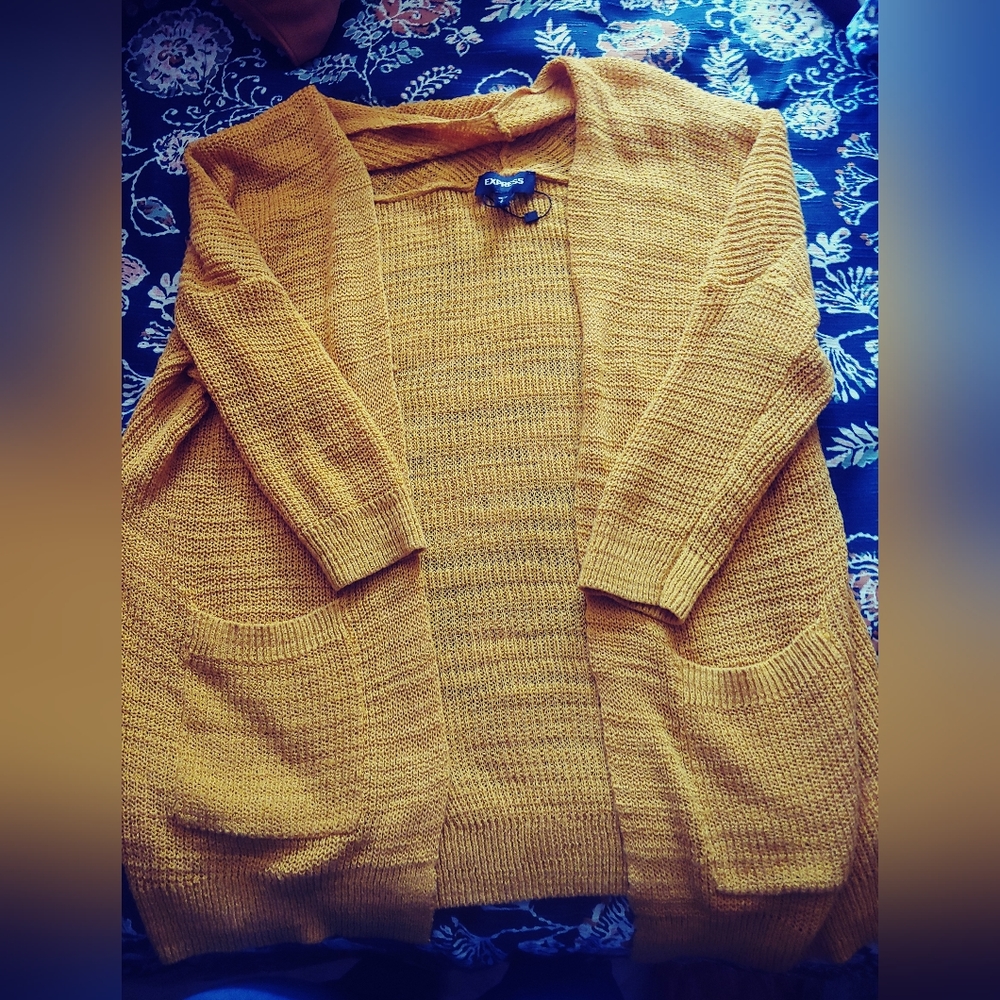 Express open sweater 🎄